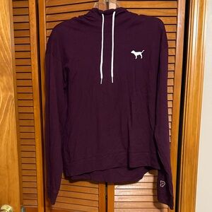 PINK Victoria's Secret Plum Hoodie